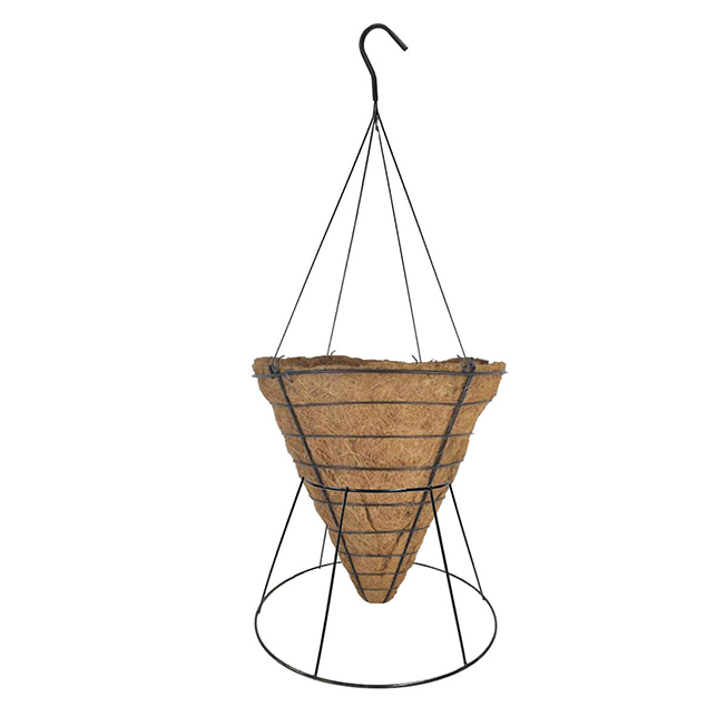 12" Cone Hanging Basket