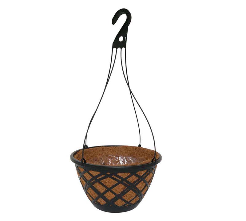 14" Coco Hanging Basket