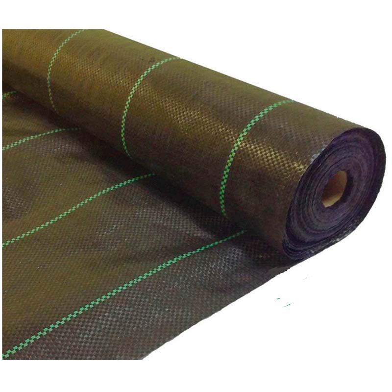 3x300' Ground Cover 110g 3.2oz PP Woven Fabric