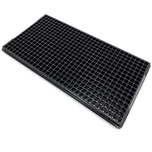 512 Square Cell Plug Tray Label Ramp