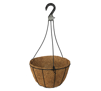 10 Coco Trad Basket w/ Plastic Hanger