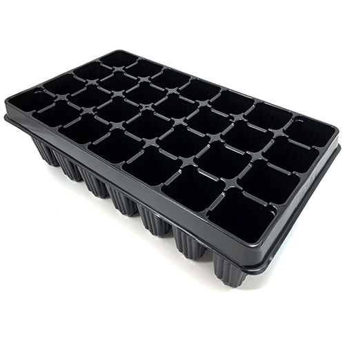 28 Square Cell Plug Tray Deep